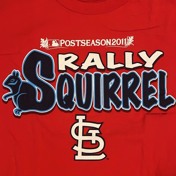 St. Louis Cardinals Post Season 2011 Rally Squirrel - Picture 2 of 6